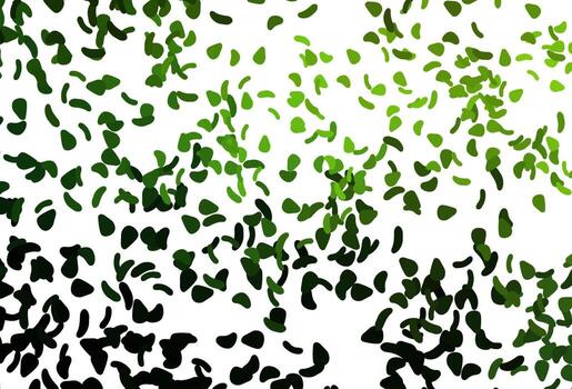 Light Silver, Gray vector pattern with chaotic shapes.