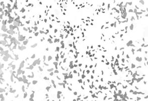 Light Silver, Gray vector texture with random forms.