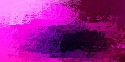 Light Purple, Pink vector background with polygonal forms.