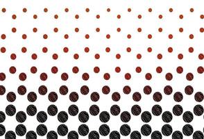 Light red vector template with circles.