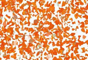 Light Orange vector texture with random forms.