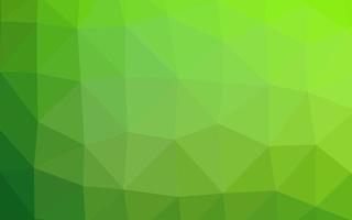 Light Green vector blurry triangle texture.