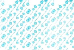 Light BLUE vector sketch backdrop.