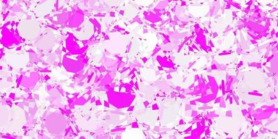 Light Purple, Pink vector background with polygonal forms.