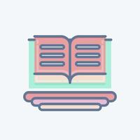 Icon Education For All. related to Education symbol. doodle style. simple design editable. simple illustration vector