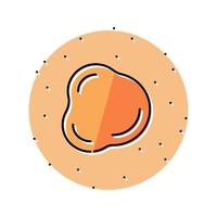 one color mole color icon vector illustration