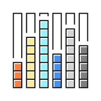 volume music color icon vector illustration