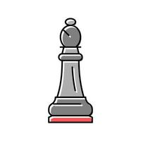 rook chess color icon vector illustration