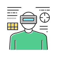 army of future color icon vector illustration