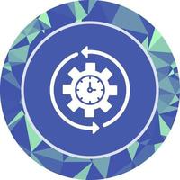 Rotate Time Vector Icon