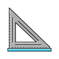 layout square carpenter tool color icon vector illustration