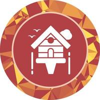 Birdhouse Vector Icon