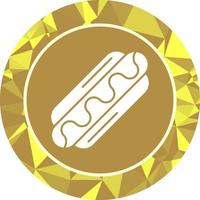 icono de vector de hotdog