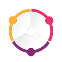 infografía con 3 pasos, proceso u opciones. png