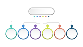 infographie avec 6 étapes, processus ou options. png