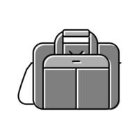 business case color icon vector illustration