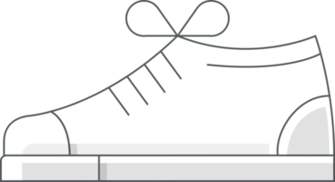 Sneakers color symbol png