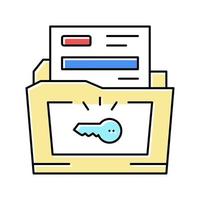 solutions for complex business operations color icon vector illustration