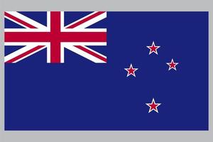 new zeland flag vector