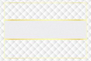 Modern luxury abstract background with golden line elements. modern gray and white background for design vector