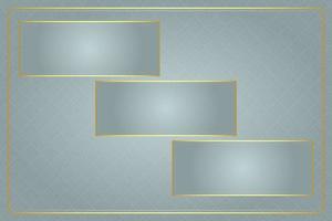 modern luxury abstract background with golden line elements gradient gray background modern for design vector
