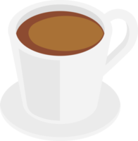 Coffee flat color png