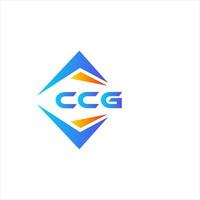 CCG abstract technology logo design on white background. CCG creative initials letter logo concept. vector