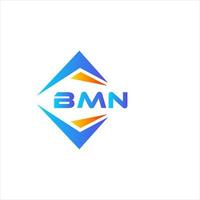 BMN abstract technology logo design on white background. BMN creative initials letter logo concept. vector