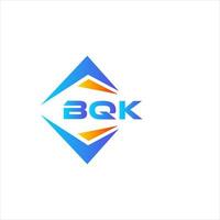 BQK abstract technology logo design on white background. BQK creative initials letter logo concept. vector