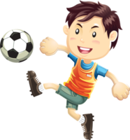 cartoon soccer football png