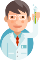 Scientist flat icon png
