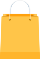 símbolo de color de bolsas de compras png