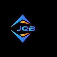 JQB abstract technology logo design on Black background. JQB creative initials letter logo concept. vector