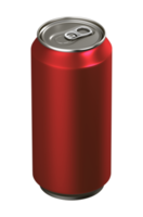 latas de bebida de aluminio rojo png