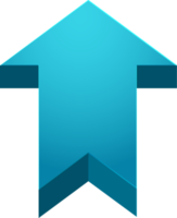 3d arrows element color png