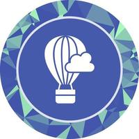 Hot Air Baloon Vector Icon