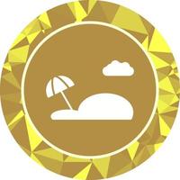 Beach Vector Icon