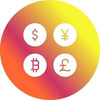 Currency Symbols Vector Icon