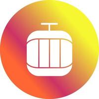 Cable Car Vector Icon