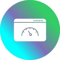 Page Speed Vector Icon
