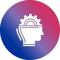 Machine Learning Vector Icon