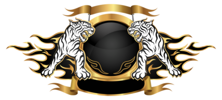 emblema del logotipo del tigre png