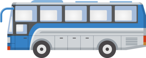ícones planos de ônibus png