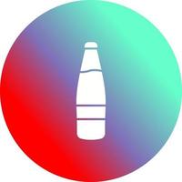 icono de vector de botella de cerveza