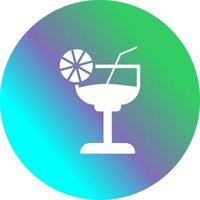 icono de vector de coctel