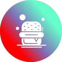 icono de vector de hamburguesa