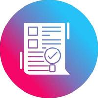 SEO Audit Vector Icon