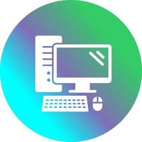 Computer Vector Icon