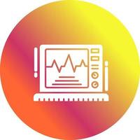 Ekg Monitor Vector Icon