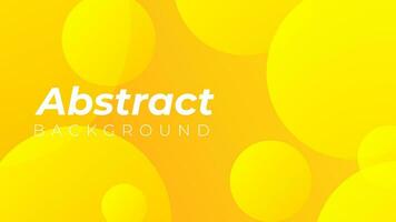 abstract background design with bubbles style vector